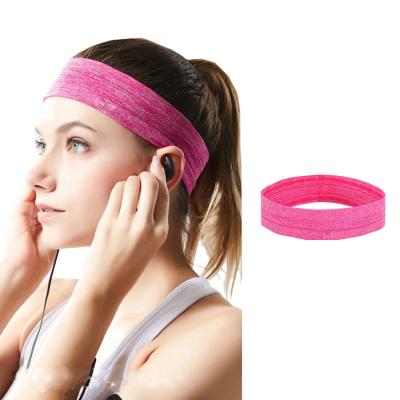 China Universal Private Label Printed Yoga Workout Volleyball Boys Girls Boys Sports Running Headbands for sale