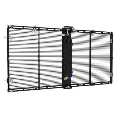 China P10.4 outdoor outdoor led rental screen transparent IP65 waterproof for rental fixed application led video wall for sale