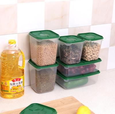 China Eco-friendly Freshness Preservation BPA Free Leakproof Meal Food Storage Containers Set Kitchen Storage Set for sale