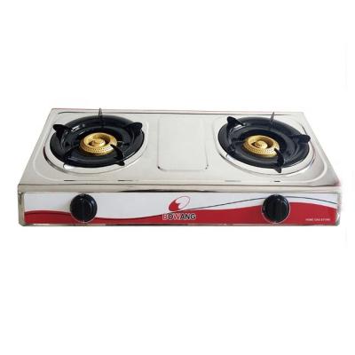 China Home Appliance Tabletop 2 Burner Stainless Steel Outdoor Gas Stove (BW2531-G) for sale