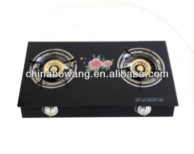 China HOT SELLING BEST QUALITY Outdoor Table Top 2 Burner Glass Gas Cooker (BW2200) for sale