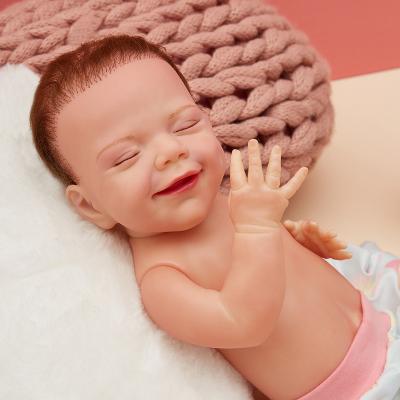 China Cute Reborn Doll Newborn Reborn Baby April Emulate Little April Silicone Doll for sale