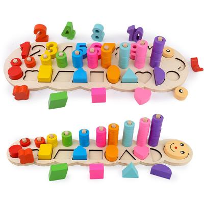 China DIY TOY Game Crazy Stone Stacking Block Wooden Toys For Children Educational for sale