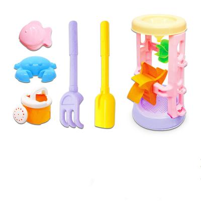 China Funny Beach Toy Hot Summer Beach Sand and Toys Sand Bucket and Shovel Set for Kids Outdoor Sand Beach Bucket Toys for sale