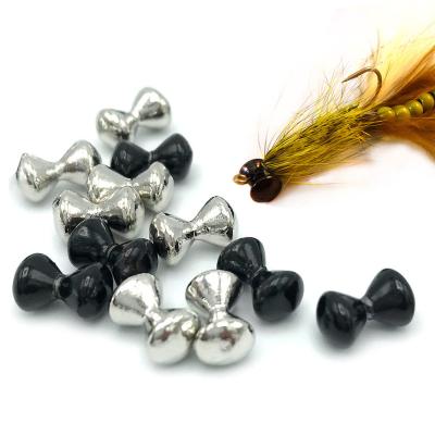 China High Quality True Lead Eye Lead Eye Fly Fishing Dumbbell Rounded Fly Tying Beads and Hardware (B10) for sale