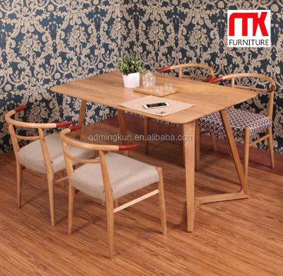 China Dining room set solid oak wood dining room furniture for sale