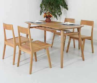 China modern japanese solid wood tabla and japanese style chairs for dining room for sale