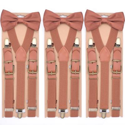 China Women's Suspenders 2.5*115cm Y-back Shape Casual Pants Belt Elastic Leather Suspender Braces 2.5cmX115cm for sale