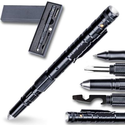 China Survival glass multi-functional military self-defense camping EDC emergency breaker tactical pen K30-2 for sale