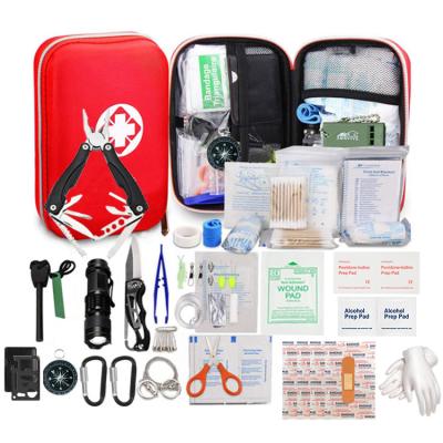 China Outdoor Camping First Aid Kit Survival Kit Travel Emergency Bag Treatment Pack K22-7 for sale