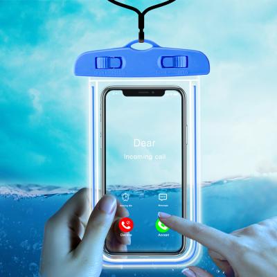 China Universal Waterproof Cell Phone Case Cover Pocket Coque Water Proof Bag For Waterproof Phone for sale