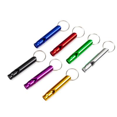 China Outdoor Lifeguard Aluminum Alloy Survival Whistles Pet Training Whistle Trainer Umpire K37-3 for sale