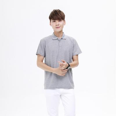 China Custom Cotton/Polyester Short Sleeve T-shirt Cotton Men's Golf Business QUICK DRY Polo Shirt for sale