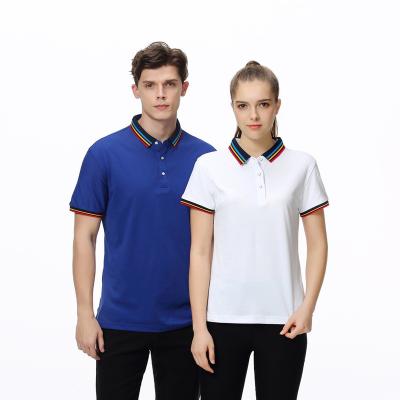 China QUICK DRY Custom New Men's Polo Shirt 100% Spring T-shirt New And Summer Cotton Shorts Sleeve for sale