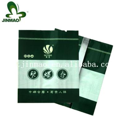 China Safety Three Side Seal And Heat Seal Mini Plastic Packaging Bag For Tea Leaf for sale