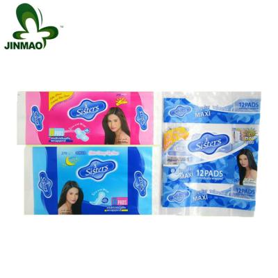 China Safety Eco - Friendly Material Sanitary Napkin Packing Bag / Packing Bags For Sanitary Napkins for sale