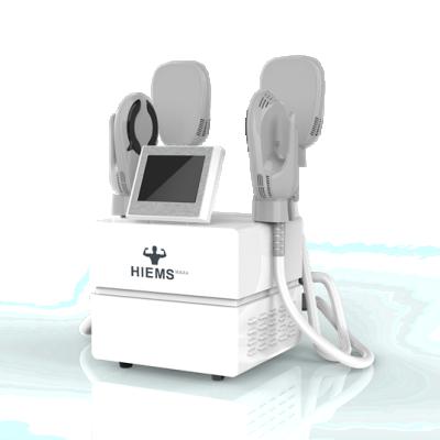 China High Intensity Focused Portable Electromagnetic Weight Loss Sculpting 4 Handles Hiemt EMS Muscle Stimulator Machine Fat Burning for sale