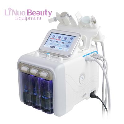 China Portable High Frequency Skin Revitalizer Facial Machine 6 in 1oxygen Facial Machine Multifunctional Skin Cleansing Facial Machine for sale