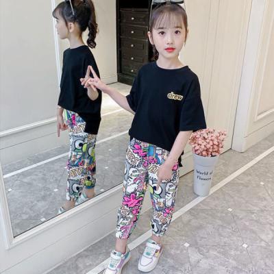 China 2022 New Casual Korean Children's Clothing Summer Children's Trendy Clothes For Summer for sale