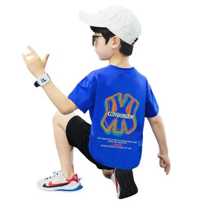 China 2022 New Western Style Leisure Two-piece Suit Children's Suit Boy Suit For Summer for sale