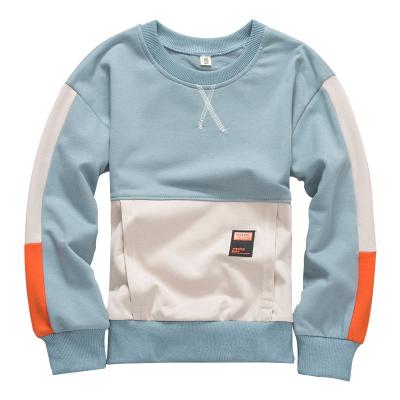 China Boys Spring And Autumn Long-sleeved T-shirt 2022 New Autumn Sweater Top Bottoming Shirt Foreign Style Children's for sale