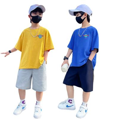 China Boys T-shirt Summer Thin Section Children's Casual Short-sleeved Summer Clothes Big Children 2022 Clothes Fashionable for sale