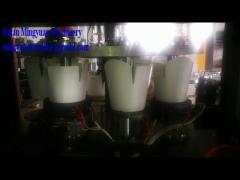 paper bucket machine testing running for Rumania client