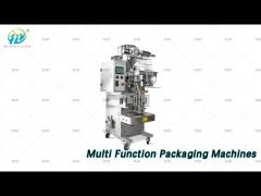 Granule Multi Function Packaging Machines 3 / 4 Sides Bag Microcomputer Control