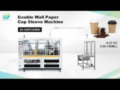 MYC-DW100 Full automatic high speed double layer paper cup machine