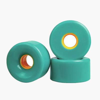 China Adult High Quality Colorful Cheap Electric 60mm Pvc Wheels Fish Skateboard Rubber Wheel for sale