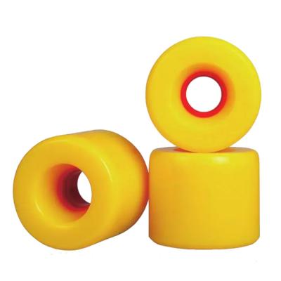 China Adult Manufacturers Electric Rubber Wheel Skateboard Parts 60mm Skateboard Wheels for sale