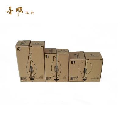 China Recycled Materials Cardboard Professional Custom Printed Kraft Paper Box for sale