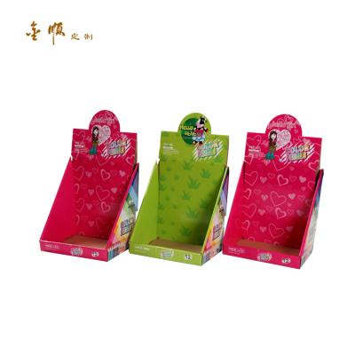 China Recycled Large Color Lingerie B9 Groove Usb Materials Mobile Retail Cardboard Shelf Ready Packaging Display Box for sale