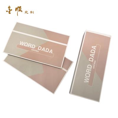 China Makeup Store Disposable Corrugated Paper Cardboard Drawn Cosmetic Gift Packaging Box for sale