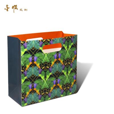 China Wholesale Recyclable Good Quality Eco-friendly Paper Gift Bag OEM Paper Bag Custom Full Color Printing Paper Bag for sale