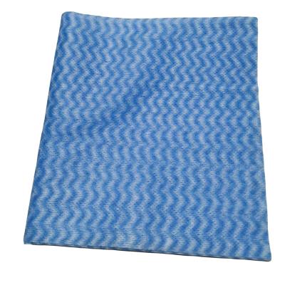 China 50pcs Dry Run Use Nonwoven Cleaning Cloth Wholesale Viable Easy Dry Kitchen Cloth Cloth for sale