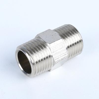 China Gas Valve Brass Parts Industry Hydraulic Brass Plumbing Materials Coupling Pex Pipe Fittings Gas Pipe Fittings for sale