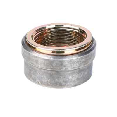 China Industry Preservative Injection Casting Screw Nut Brass Insert Nut Through Knurled Copper Thread Inserts Nut for sale