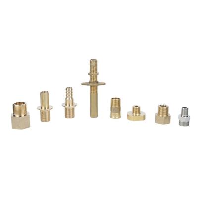 China Professional Pex Tube Connector OEM Industry Service Custom Brass Machining Accessories Copper Pipe Fitting for sale