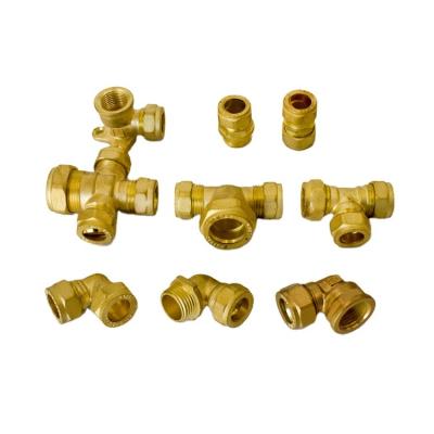 China Tubing Tube Industry Customized Sanitary Coupling Pipe Fittings List Brass Water Meter Fitting For Water Meter for sale