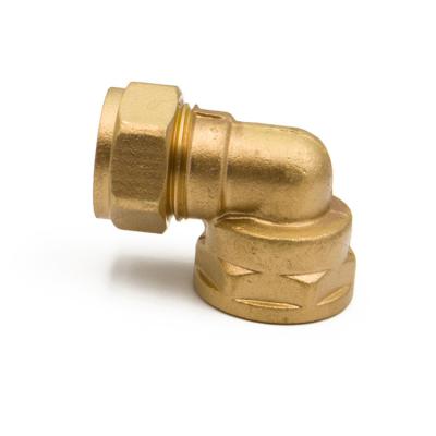 China Factory Direct Selling High Quality 1/2 Inch Male Female Thread Industry Brass Pipe Fitting for sale