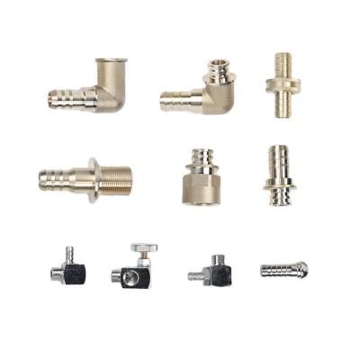 China Industry wholesale high quality and durable Professional 1/2 Inch Equal Tee Plumbing Brass Compression Fittings for sale