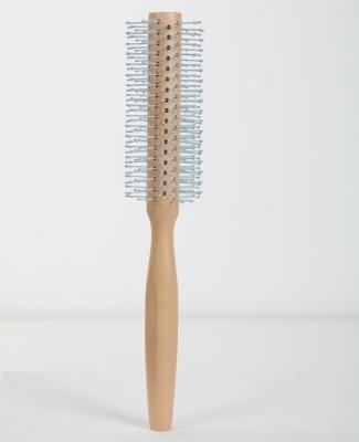 China sweet & 2022 New Style Comfortable Soft Nylon Bristle Wooden Handle Hair Brush For Bulk Sales for sale