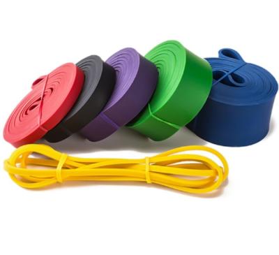 China New hot-selling unisex custom made eco-friendly logo resistance band latex pull-UPS strength band resistance band for sale