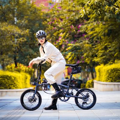 China SUNRIMOON Factory New Model Popular Hot Selling Folding Bike Factory Price 18 Inch Mountain Folding Steel Bicycle For Adult City for sale