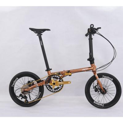 China Exercise Balance MINT Factory OEM Folding Bike 20 Inch Folding Bike Customized Plating Color Folding Bicycle Electric Triple Folding Bike for sale