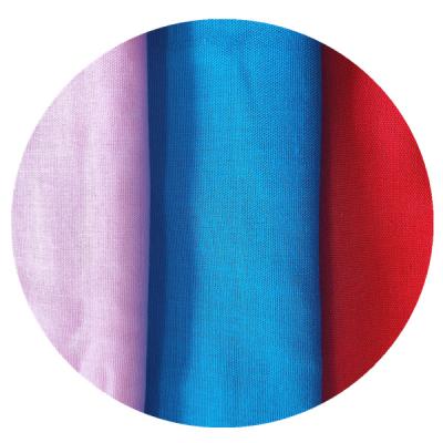 China Factory Direct 100% Polyester Anti-Static Plain Dyed Fabric Use For Morocco Scarf for sale