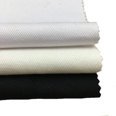 China Flame retardant T/C twill fabric 240gsm wholesale cheapest price good ready stocklot garment for sale