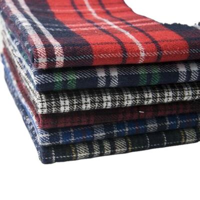 China Wholesale High Quality 21S Blackout Yarn Dyed 100% Cotton Plaid Fabric Shirt Fabric for sale