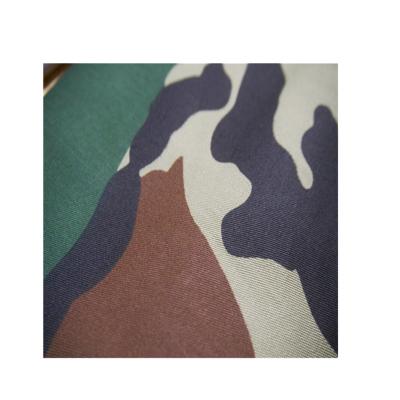 China Abrasion-resistant T/C 200gsm army camouflage fabric for rendering outdoor and army cloth military camouflage fabric for sale